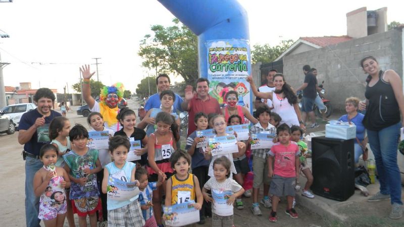 Chicos capitalinos participaron del Programa “Te juego una carrerita”
