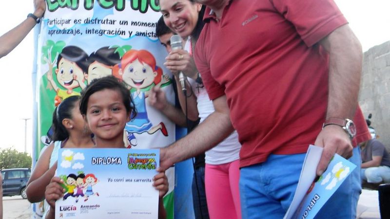 Chicos capitalinos participaron del Programa “Te juego una carrerita”