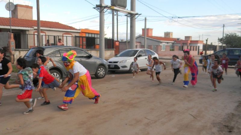 Chicos capitalinos participaron del Programa “Te juego una carrerita”
