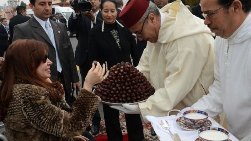 Durante escala en Marruecos, Cristina destacó su visita a China