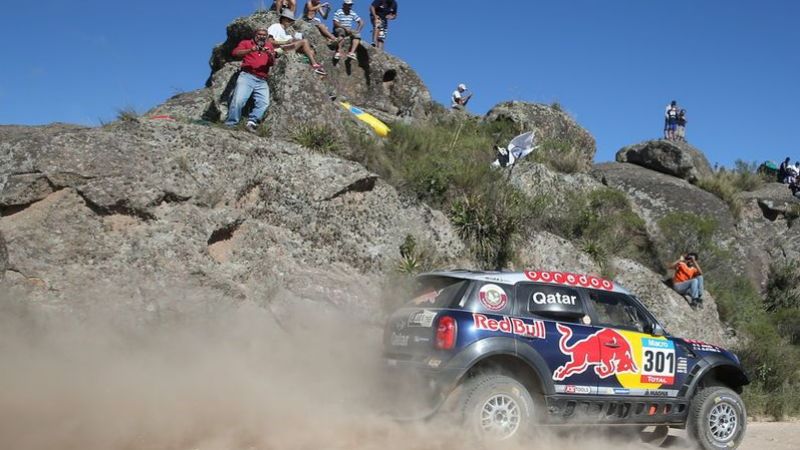 El español Barreda y el qatarí Al-Attiyah dan un golpe de autoridad