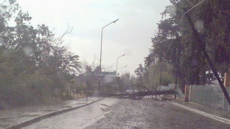 Temporal causó problemas en Saujil
