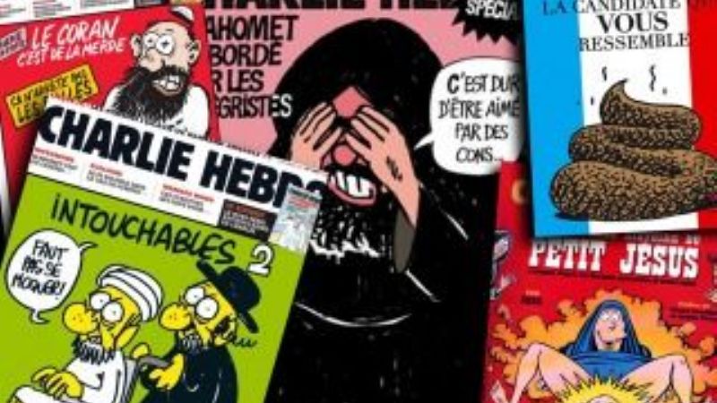 Las características de la revista satírica Charlie Hebdo