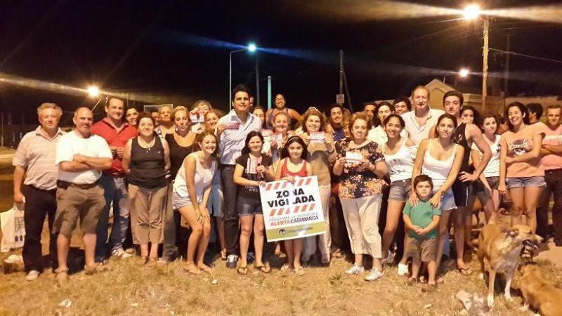 Barrio Vial ya cuenta con el sistema de seguridad “Alerta Catamarca”