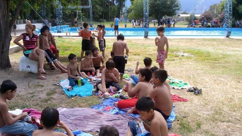 A pleno la Colonia de Vacaciones en Valle Viejo