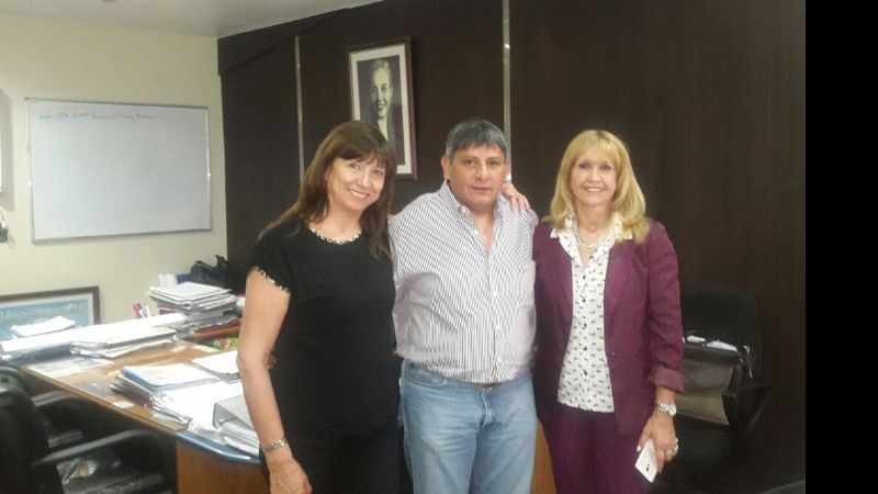 Andersch con Villagra