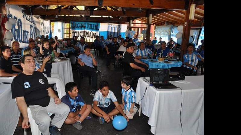 Gran festejo de la Filial de Racing Catamarca