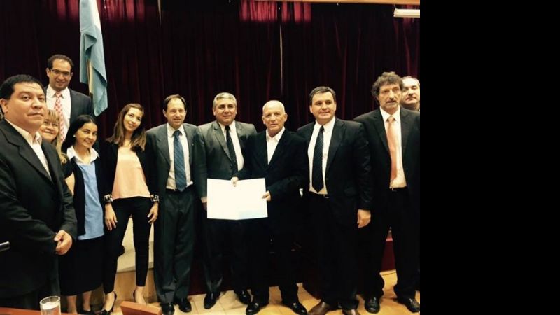 Reconocimiento para Angel "Ficha" Acosta