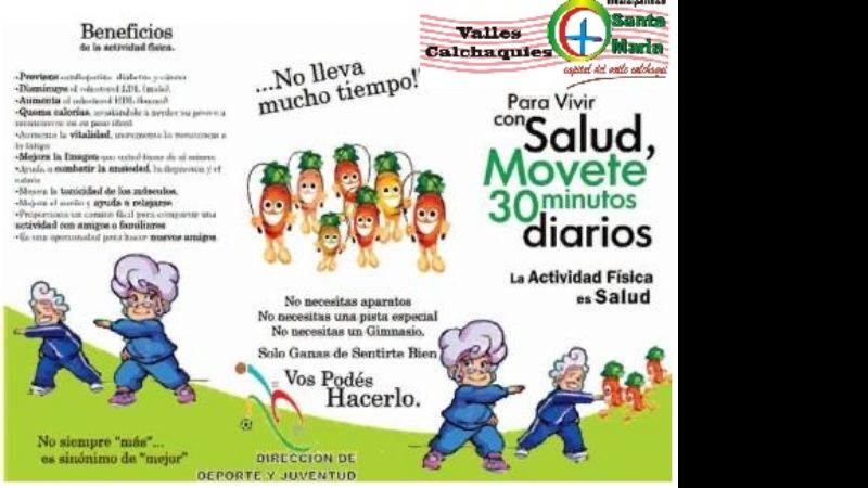 “Vida activa” para estar mejor