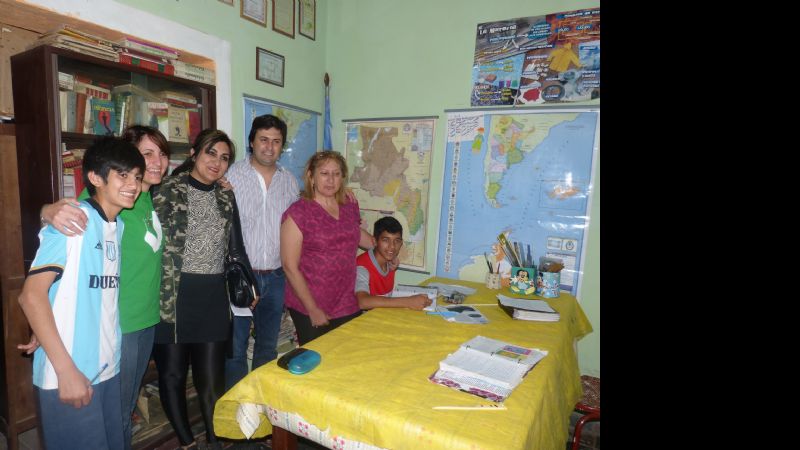 Gustavo Aguirre llevó sus propuestas a Recreo