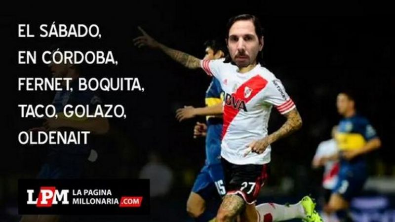 River ganó el 'súper clásico' en Córdoba y cargó a Boca con afiches