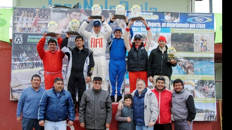 Folledo en la general y Díaz Dian en la tracción simple del Shincal