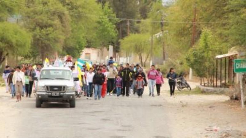 Fiesta patronal en Medanito