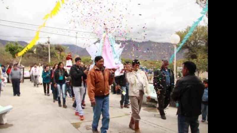 Fiesta patronal en Medanito