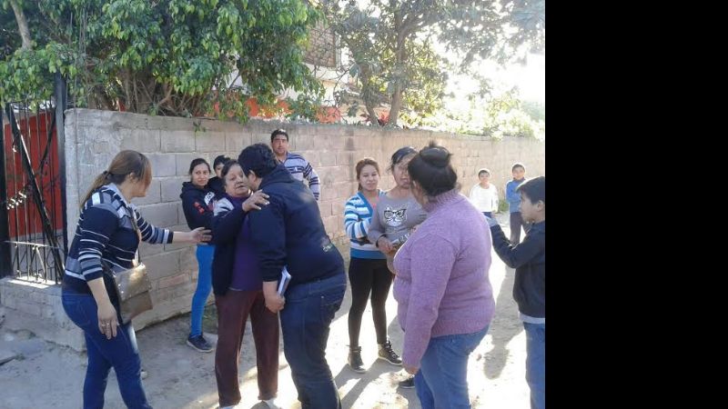 Los candidatos del FPV caminan Valle Viejo