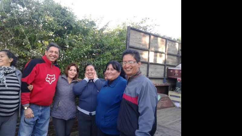 Los candidatos del FPV caminan Valle Viejo