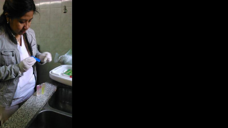 Análisis de agua en escuelas de Valle Viejo