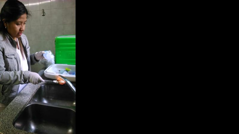 Análisis de agua en escuelas de Valle Viejo