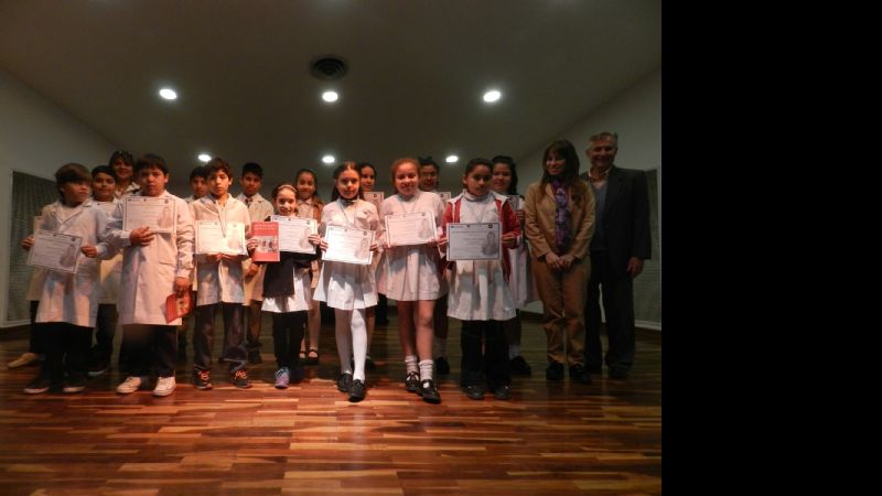 Premios por el 1° Concurso Histórico Literario sobre Vida y Obra del General San Martín