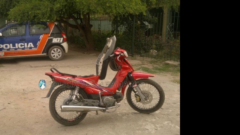 Encuentran motocicleta que fue robada en 2010