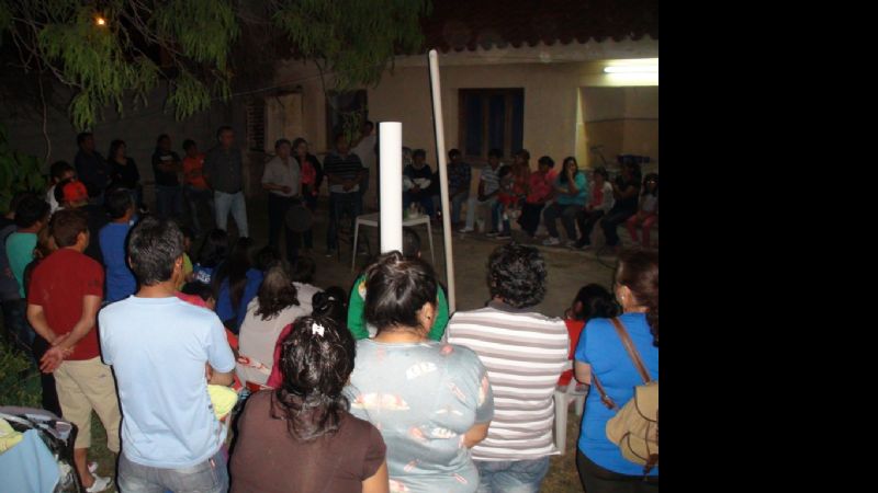 Candidatos del FPV en Huachaschi