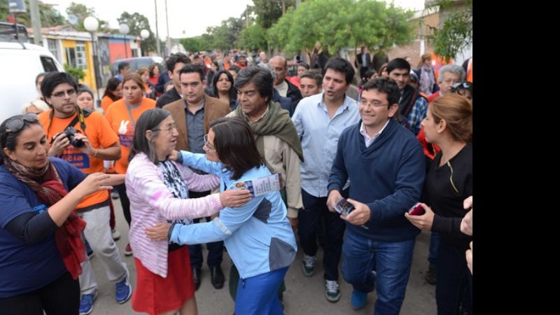 Fray Mamerto Esquiú se movilizó con Lucía