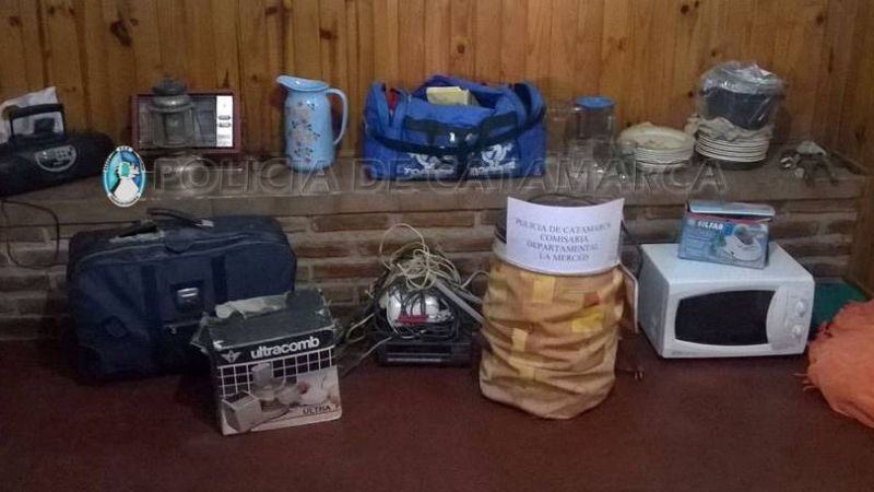 Recuperan gran cantidad de elementos robados en La Merced