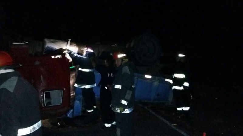 Cayó un camión en la Cuesta del Portezuelo y murió una persona