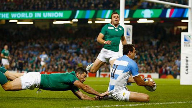 Los Pumas vencen 20 a 10 a Irlanda