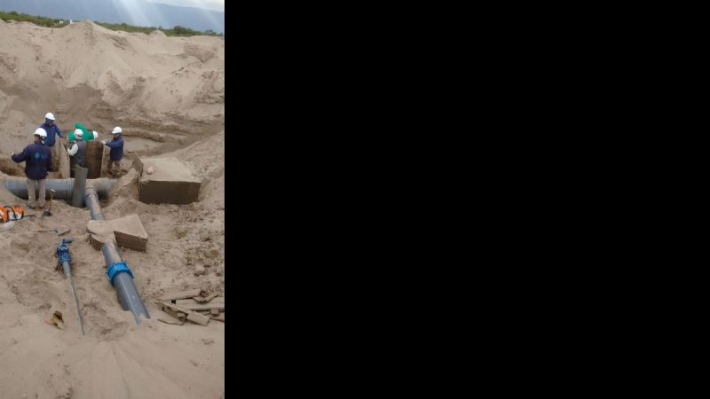 Continúan los trabajos en Rivera del Valle