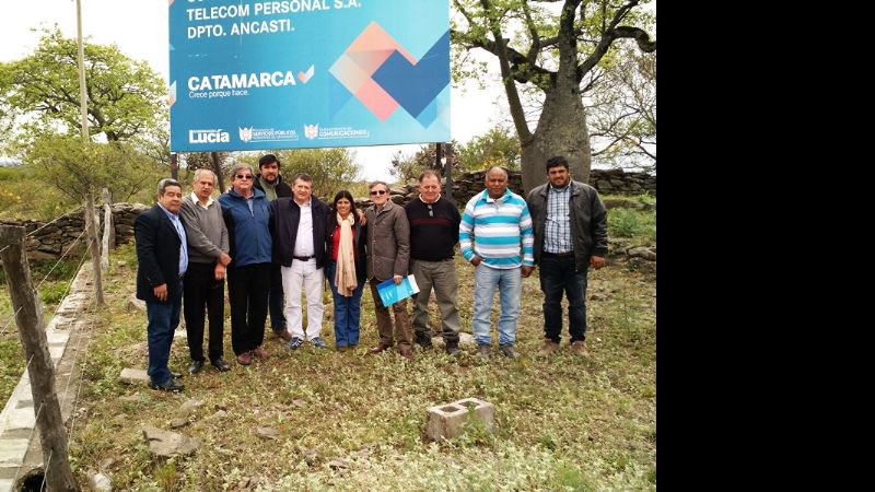 Antena de teléfono en Ancasti