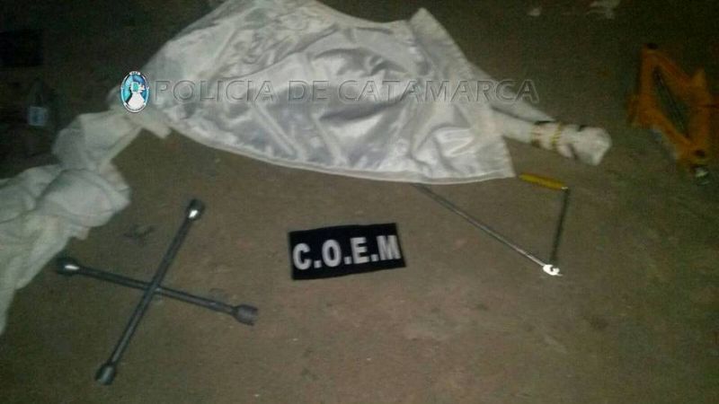 Secuestran elementos de dudosa procedencia en el norte de la Capital