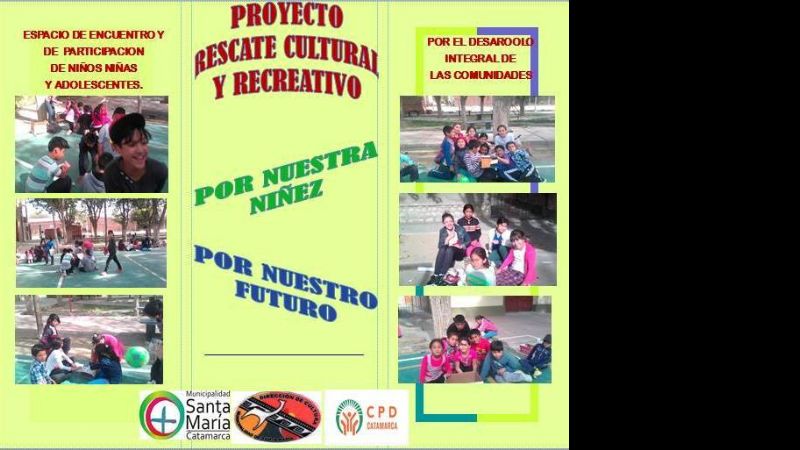 Este fin de semana continúa “Rescate Cultural y Recreativo en la Comunidad”