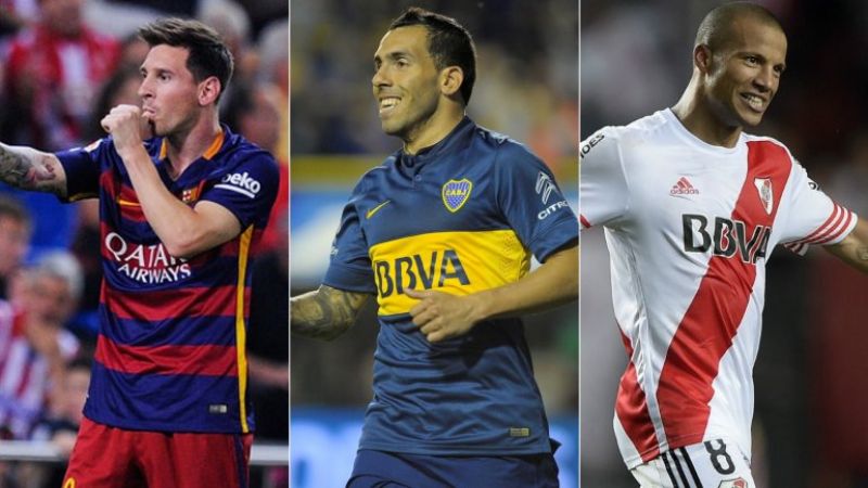 Jugador de River competirá contra Messi y Tevez