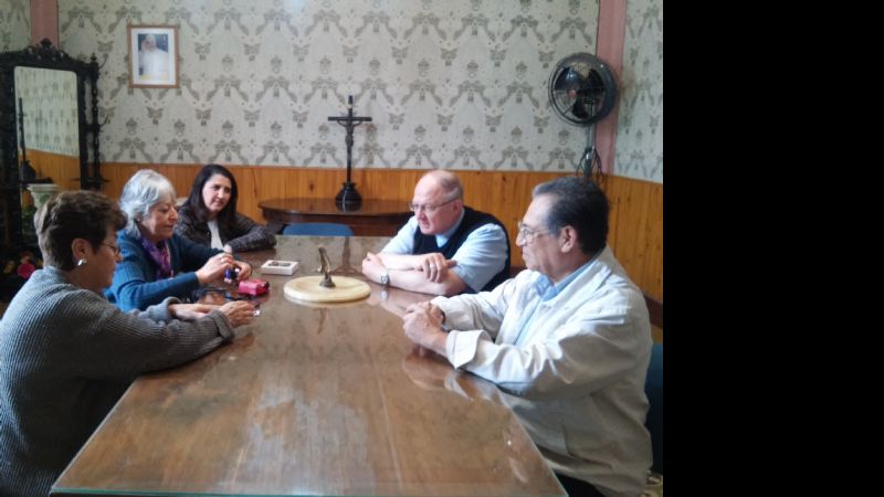 El Obispo recibió a la vicedirectora del Departamento de Laicos de la CEA