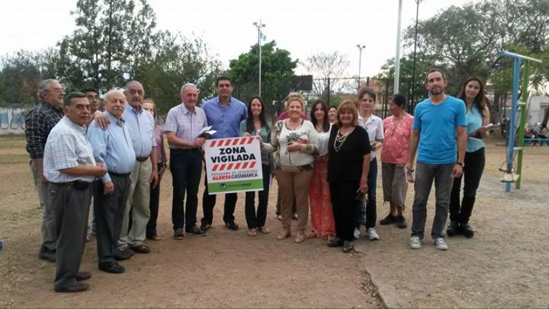 El B° San Carlos ya es parte del programa "Alerta Catamarca"