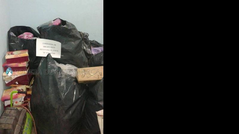 Secuestran gran cantidad de elementos