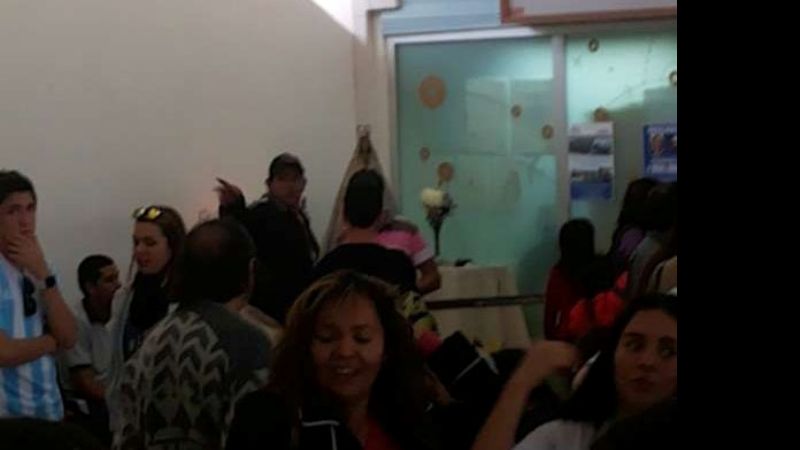 Histórica visita de la Virgen del Valle al aeropuerto Felipe Varela