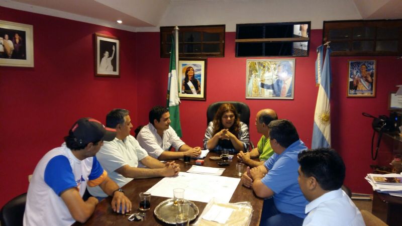 La intendenta Natalia Soria con Alternativa Peronista