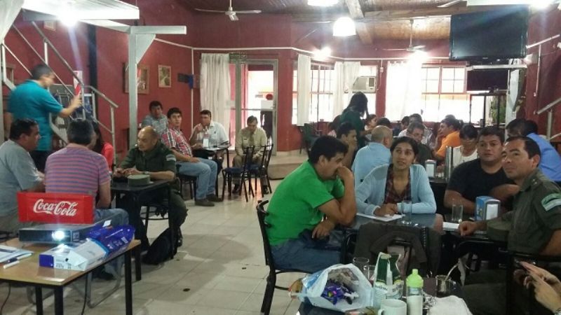 Realizan taller sobre el sistema de Defensa Civil en Belén