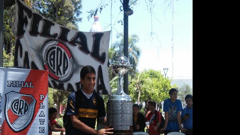 La “rivermanía” estalló con la “Libertadores” en Catamarca