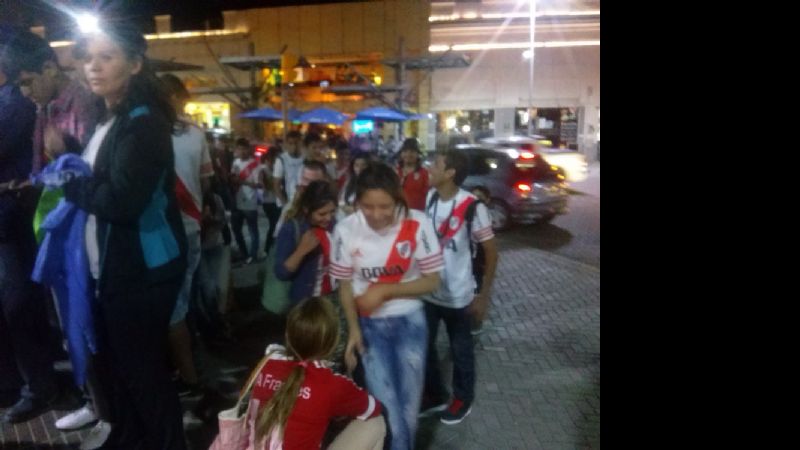 La “rivermanía” estalló con la “Libertadores” en Catamarca