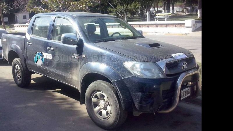 Secuestran una Hilux que tenía requerimiento judicial
