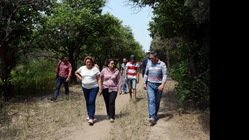 La Gobernadora visitó a los jóvenes de una granja de rehabilitación
