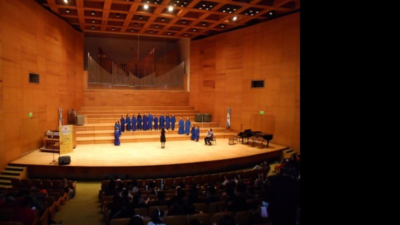 Destacada participación del Coro de Niños en Festival Internacional