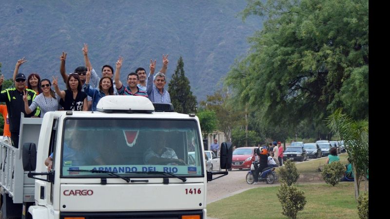Cierre de campaña en Fray Mamerto Esquiú