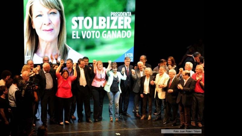 Stolbizer cerró su campaña con un recuerdo para Alfonsín y críticas a la UCR