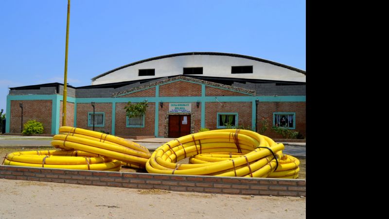 Avanza la instalación de gas natural en Valle Viejo