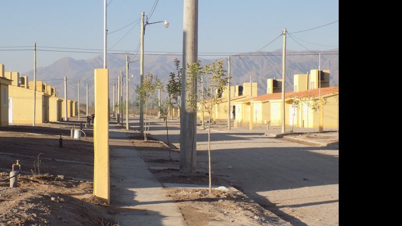 Completaron forestación en los nuevos barrios en Santa María