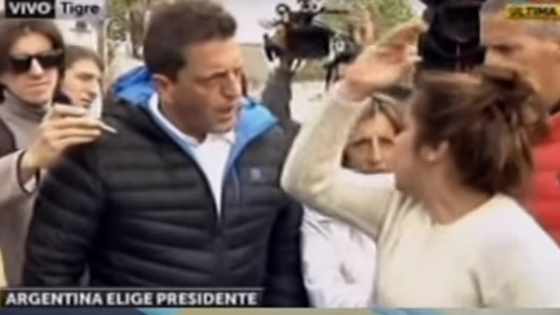 Otra vez Massa pasó un mal momento